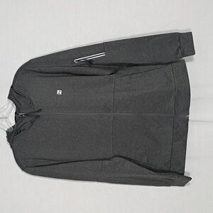 NWT Hind Heather Gray Refine Zip-Up Hoodie Mens Size Small